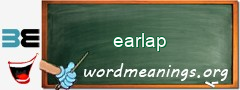 WordMeaning blackboard for earlap